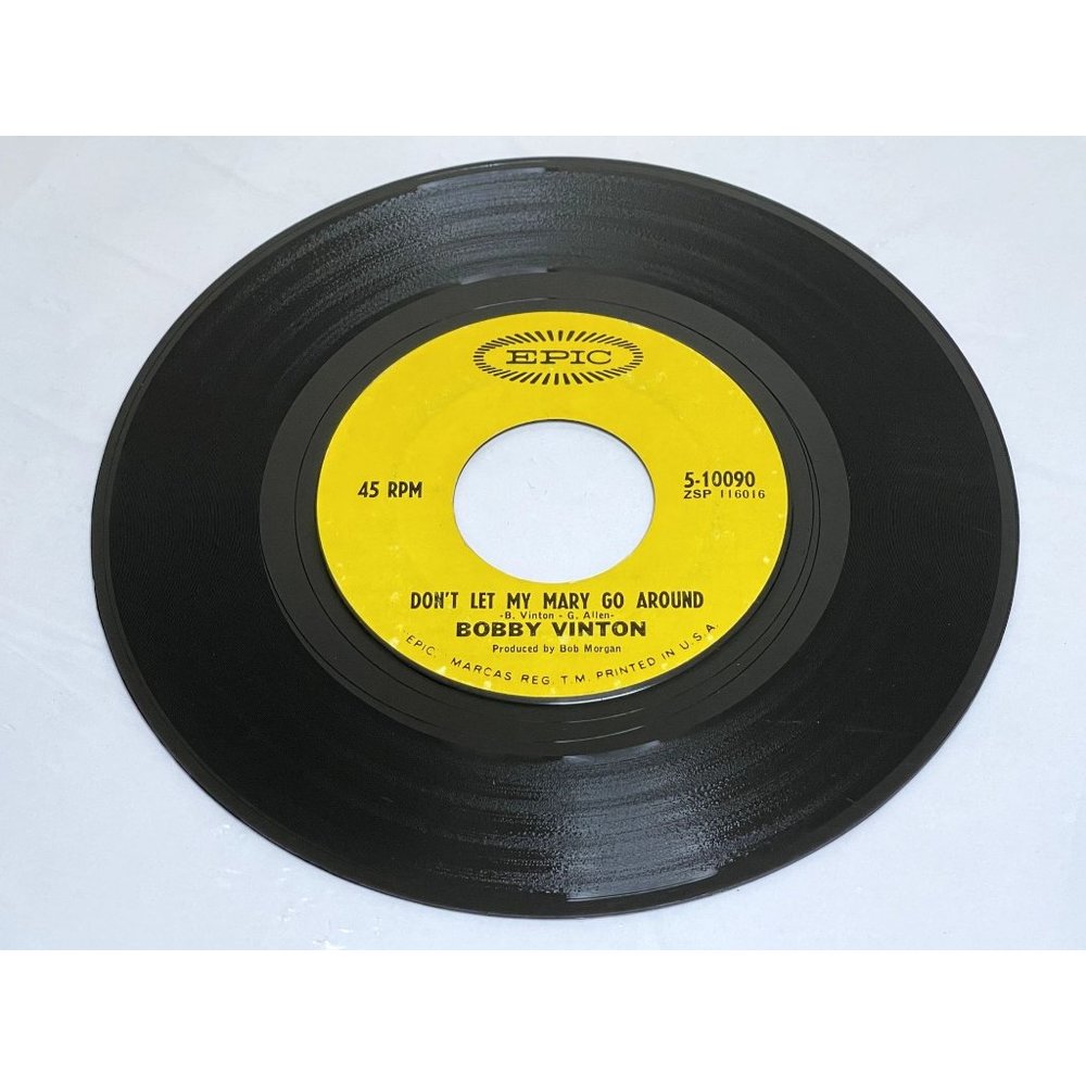 Bobby Vinton Don't Let My Mary Go Around Coming Home Soldier 5-10090 Rock, Pop